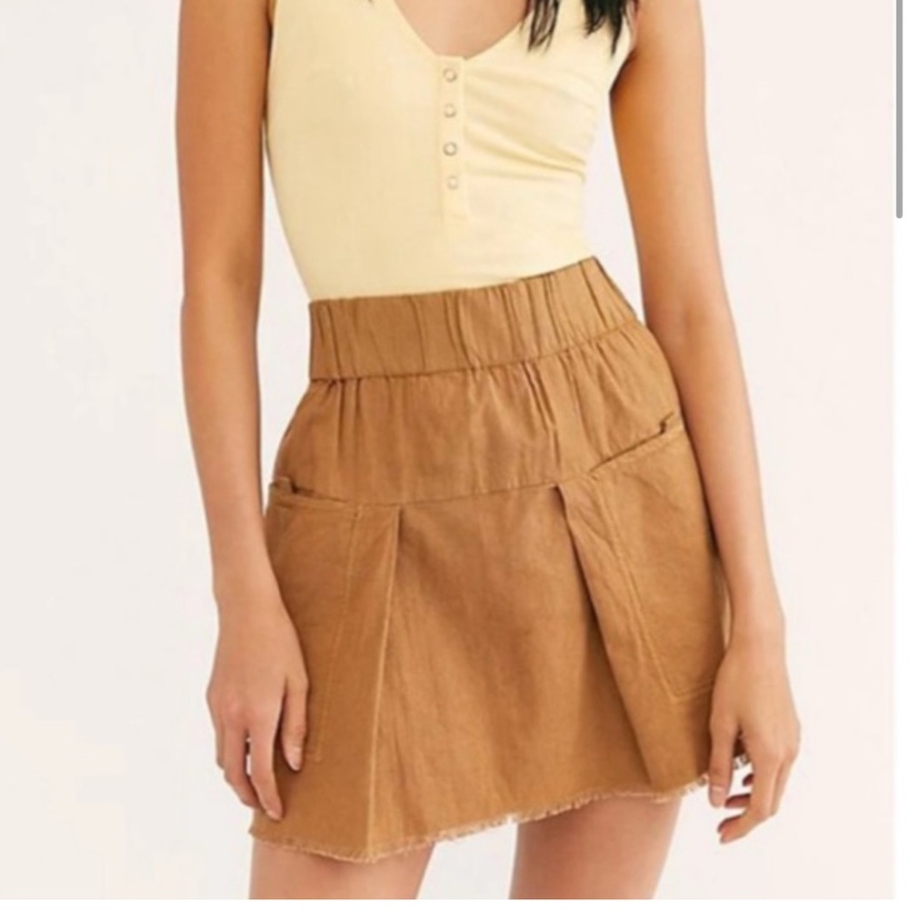 Free People Mariposa Cargo Skirt